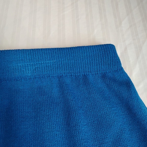 St John Suit 10 Skirt Sweater Set Santana Knit Nautical Vintage Old Money - Picture 8 of 16